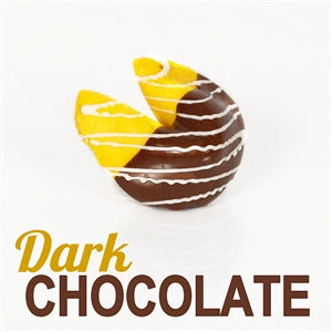 Chocolate Covered Fortune Cookies - Lemon Flavored