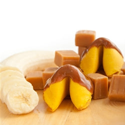 Caramel Covered Fortune Cookies Banana Flavored