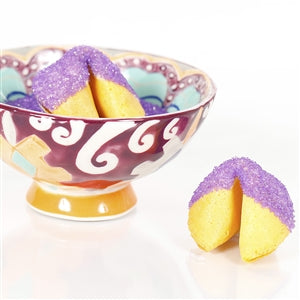 Purple Amethyst Bling Fortune Cookies