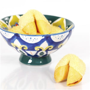 Yellow Citrine Bling Fortune Cookies