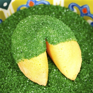 Green Emerald Bling Fortune Cookies