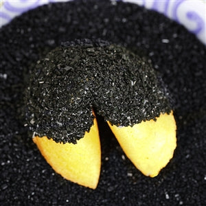 Onyx Black Bling Fortune Cookies