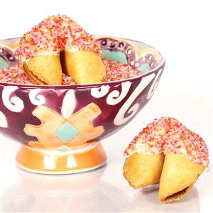 Over the Rainbow Bling Fortune Cookies