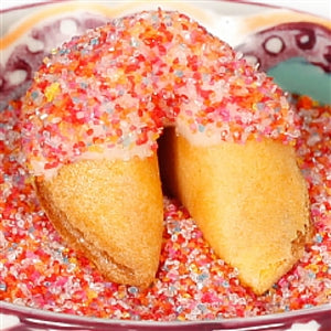 Over the Rainbow Bling Fortune Cookies