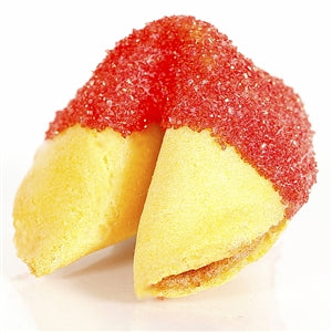 Red Ruby Bling Fortune Cookies