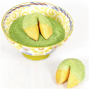 Green Peridot Bling Fortune Cookies