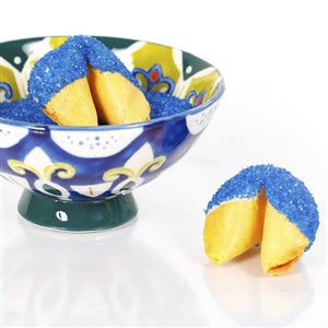 Blue Sapphire Bling Fortune Cookies