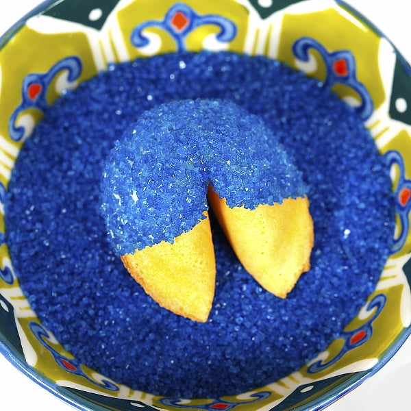 Blue Sapphire Bling Fortune Cookies