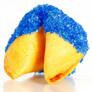 Blue Sapphire Bling Fortune Cookies