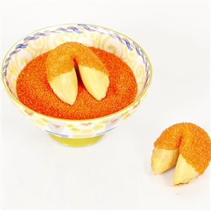 Orange Topaz Bling Fortune Cookies