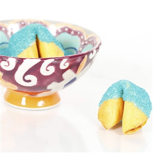 Blue Turquoise Bling Fortune Cookies