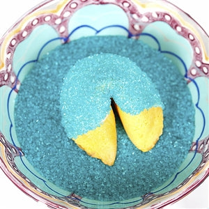 Blue Turquoise Bling Fortune Cookies