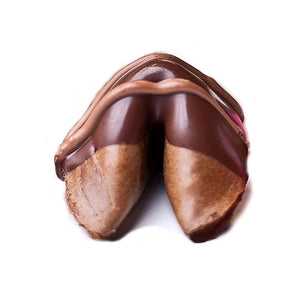 Chocolate Covered Fortune Cookies - Personalized Chocolate Flavored