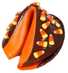 Giant Fortune Cookie - Candy Corn Galore Halloween Treat