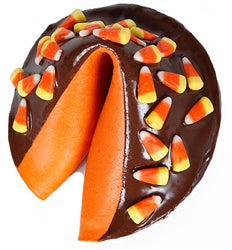 Giant Fortune Cookie - Candy Corn Galore Halloween Treat