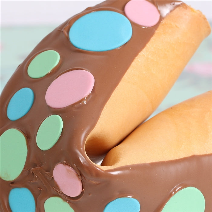 Perfectly Polka Dot Giant Fortune Cookie