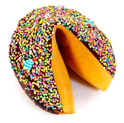 Giant Fortune Cookie - Happy Birthday Pastel