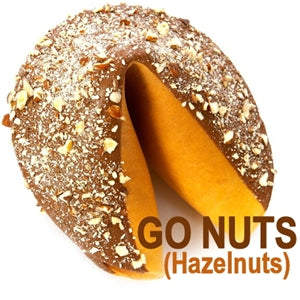 Giant Fortune Cookie - Crushed Hazelnuts