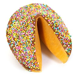 Giant Fortune Cookie - Pastel Confetti