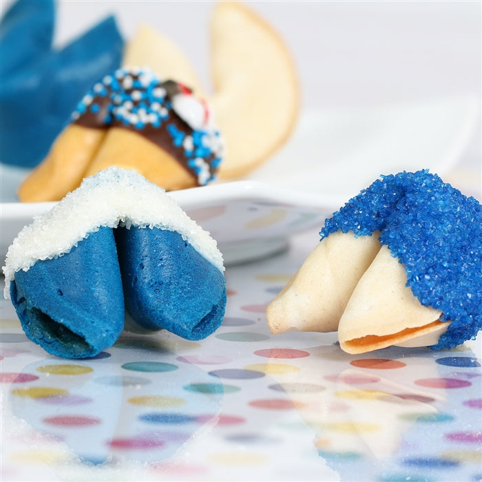 Graduation Fortune Cookies - Blue and White