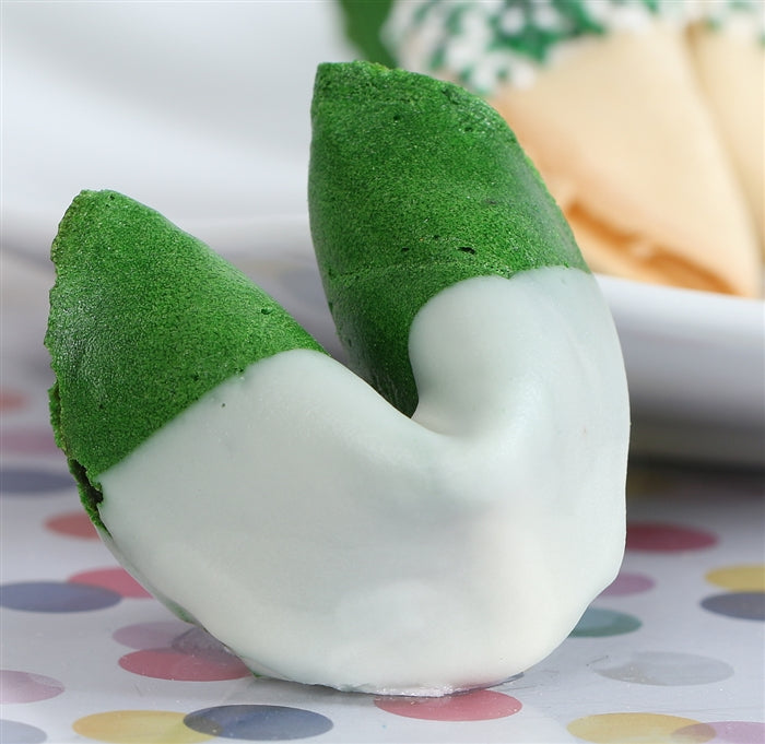 Graduation Fortune Cookies - Green and White