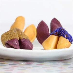 Graduation Fortune Cookies - Purple and Gold