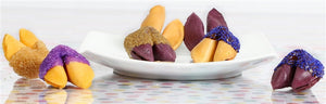 Graduation Fortune Cookies - Purple and Gold