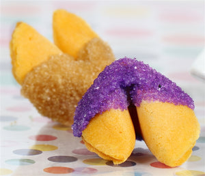 Graduation Fortune Cookies - Purple and Gold