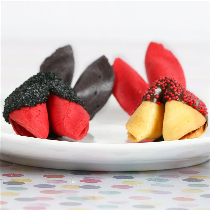 Graduation Fortune Cookies - Red & Black