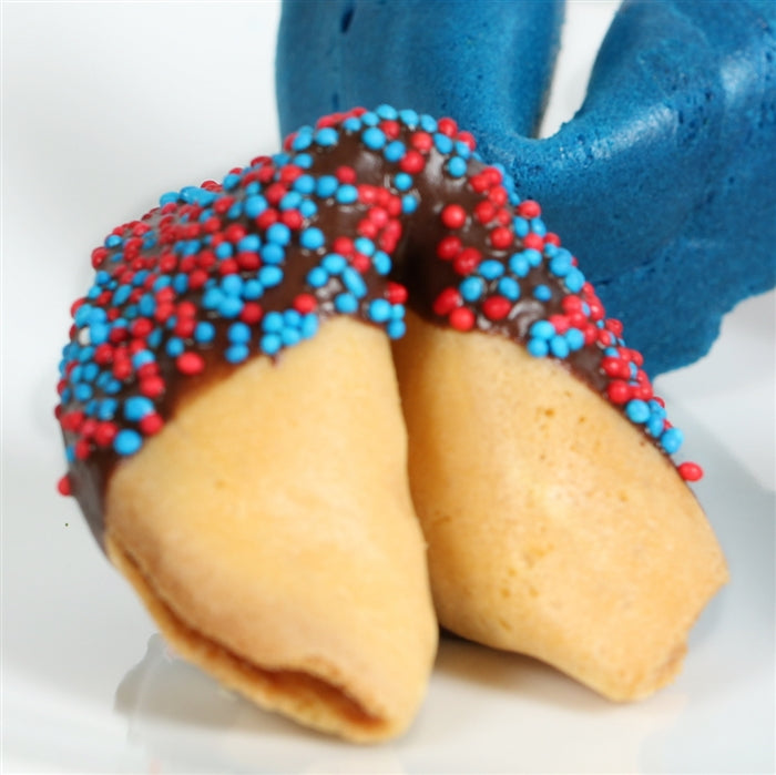 Graduation Fortune Cookies - Red and Blue