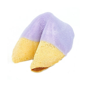 Light Purple Chocolate Covered Fortune Cookies