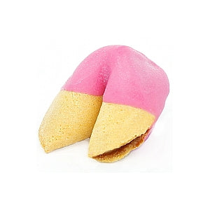 Medium Pink Chocolate Covered Fortune Cookies