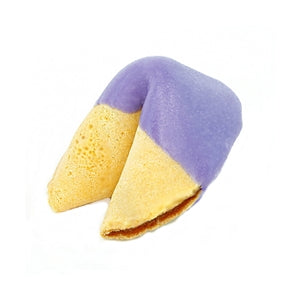 Medium Purple Chocolate Covered Fortune Cookies