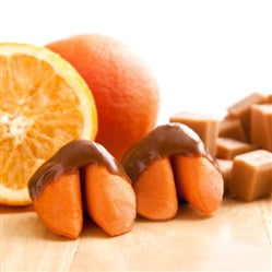 Caramel Orange Flavored Fortune Cookies Caramel Covered