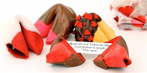 Chocolate Covered Fortune Cookies - Cinnamon Flavored