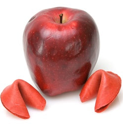 Red Apple Flavored Fortune Cookie