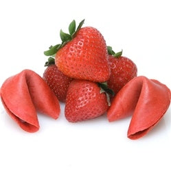 Strawberry Flavored Fortune Cookies