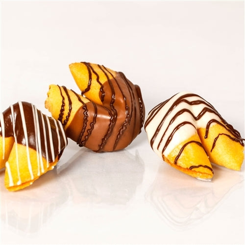 Chocolate Covered Fortune Cookies