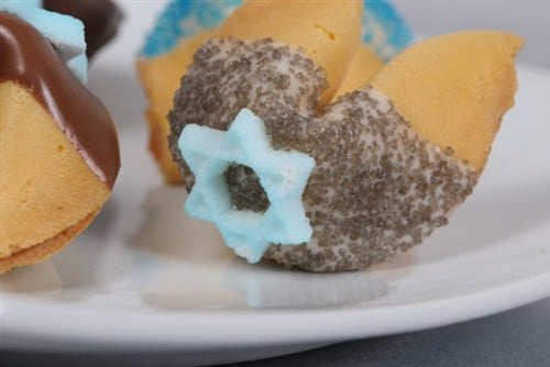 Hanukkah Fortune Cookies with Hanukkah Fortunes