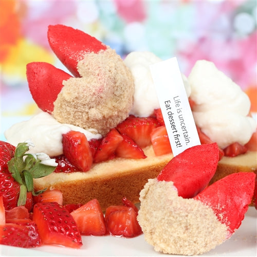 Strawberry Shortcake Fortune Cookies