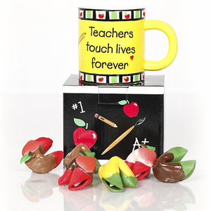 Applelicious Dazzle Dozen Fortune Cookies with Mug